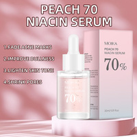 Peach70 Peach Niacin pour Sérum Pur à la Niacinamide 30ml Version Anglaise Complète Commerce Extérieur pour l'Exportation Transfrontalière