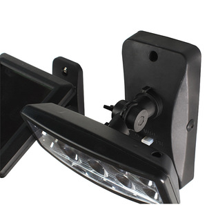 Lampe murale LED extérieure à énergie solaire, détection de mouvement, étanche, éclairage d'urgence pour jardin, cour, maison, 6 à 12 heures - Product Image 2