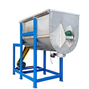 เครื่องผสมริบบิ้นแนวนอนสำหรับอุตสาหกรรม พร้อมมอเตอร์เหนี่ยวนำ ความจุ 200 ลิตร-5000 ลิตร สำหรับผสมอาหารและสารเคมี - Product Image 1