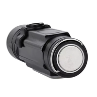 Lampe torche LED rechargeable USB magnétique étanche haute luminosité pour extérieur avec zoom et éclairage latéral COB