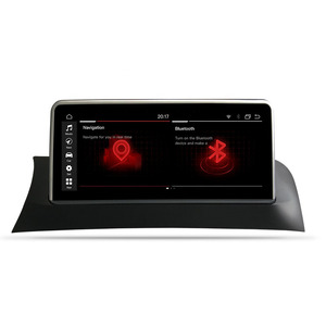 Autoradio DVD tactile Android avec écran tactile, navigation GPS, lecteur multimédia, fonction miroir pour X3 F25 F26 2011-2017 CIC NBT - Product Image 1