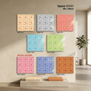Carreaux de sol en céramique modernes imprimés par jet d'encre 300x300mm, imperméables, antidérapants, design émaillé de qualité supérieure - Product Image 4