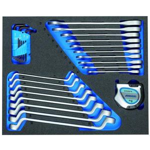 GEDORE - 2957485 Jeu de clés dans le module d'outils CT (28 pcs.) -EAN 4010886946992 AUTRES ENSEMBLES D'OUTILS - Product Image 1