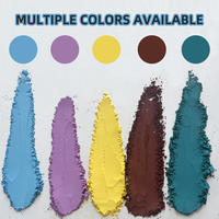 Échantillon Gratuit Pigment d'Oxyde de Fer 325 Mesh Jaune Rouge Noir Bleu Vert Marron pour Ciment Briques Peinture Poudre PVC Colorant Alimentaire