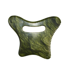 Customize Natural Large Size Gua Sha Body Massage Tool with Musical Function Handmade <strong>White</strong> <strong>Jade</strong> <strong>Stone</strong> Scraping Massager - Product Image 3