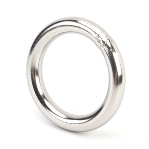 Anillo redondo de Metal de buena calidad, mosquetón de resorte de tamaño pequeño, hebilla de anillo redondo para bolso - Product Image 3