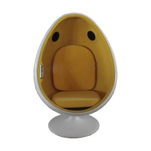 Moderne Möbel GFK Steh-Drehsessel Wohnzimmer Freizeit Lounge Sessel aus Glasfaser Ovale Sofa <span class=keywords><strong>Pod</strong></span> Sessel für Erwachsene - Product Image 4