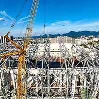 Edificio de Acero para Estadios, Pabellón Deportivo, Resistente al Fuego, de Rápido Montaje