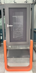 Nhiệt phá vỡ Nhôm kính cửa sổ đôi kính cường lực an ninh hiện đại cho phòng khách - Product Image 5