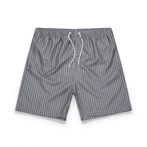 Shorts de bain cargo décontractés rayés grande taille pour hommes, personnalisables, à séchage rapide, avec cordon de serrage et doublure en maille - Product Image 3