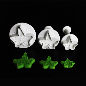 Star Fondant Cake Molds 3 Piece Set Reusable Baking DIY Tool For Cake Decorating - Product Image 1