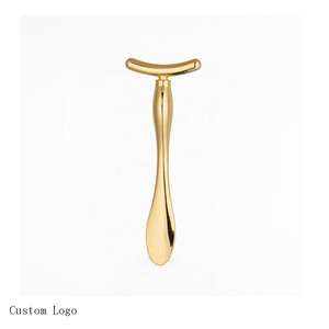 2025 Nueva barra de belleza 24K masajeador Facial de pulso dorado rodillo 3D masajeador Facial belleza antiarrugas rodillo de barra Facial de elevación dorada - Product Image 3
