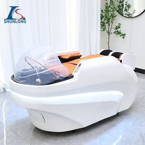 Fabbrica di personalizzazione 4D corpo pieno massaggiatore Shampoo letto di bellezza salone di bellezza lavaggio capelli Spa testa di terapia letto per il barbiere - Product Image 1
