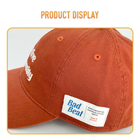 Gorra de Béisbol Unisex al por Mayor, Estilo Dad Hat, Sin Estructura, con Logotipo Personalizado Bordado, 6 Paneles, 100% Algodón, Ajustable, Visera Curva, Perfil Bajo
