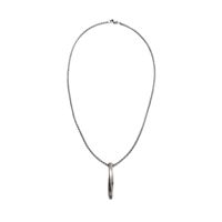 Collier pendentif spirale en acier titane inaltérable pour hommes et femmes, bijoux minimalistes hip-hop tendance, vente en gros