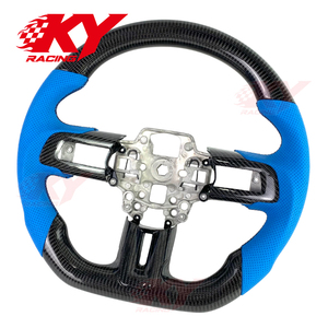 Accessoires de voiture pour Ford Mustang GT GT350 GT500 Shelby 2015-2023, volant sport racing en fibre de carbone - Product Image 2