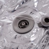 Nouveau ballon gonflable en PVC chromé effet miroir