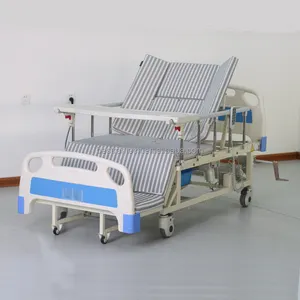 BT-AE061 Bestran équipement médical avec commode pan lits réglables pour personne âgée lit d'hôpital de soins à domicile