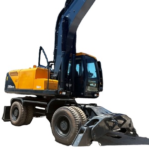 Excavadora de Ruedas Hidráulica Hyundai 210W Usada en Corea, de Alta Calidad, 20 Toneladas/21T, Motor para Equipo Industrial, en Venta, con Certificación CE - Product Image 1