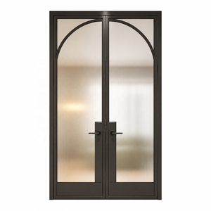 Puerta Interior con Marco <span class=keywords><strong>de</strong></span> Vidrio Templado PSL OEM, Suministro para Renovación del Hogar, Relleno <span class=keywords><strong>de</strong></span> Núcleo Hueco, Exportación Directa del Fabricante - Product Image 1