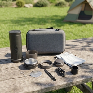 Macchina per Espresso Portatile TK03 MAX, 18g-20g Caffè Macinato, Cestello da 58mm, Ideale per Viaggiare, con Borsa per Uso Esterno - Product Image 2