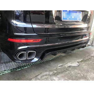 Bất Carbon Fiber Bumper Lip Shovel Spoiler Rear Diffuser Đối Với Porsche <span class=keywords><strong>Cayenne</strong></span> 958 Gts Điều Chỉnh 2015-2018 - Product Image 6