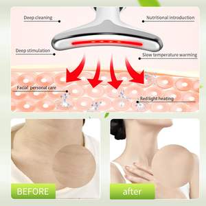 Dispositivo Facial de Microcorriente 7 en 1, 3 Modos, Antiarrugas, Antienvejecimiento, Masajeador Facial y de Cuello, Recargable por USB, Batería de Litio - Product Image 3