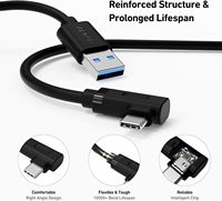 Cable de Conexión BENFEI de 16 Pies Compatible con Oculus/Meta Quest 3, Quest2/Pro/Pico 4 Accesorios y PC/SteamVR