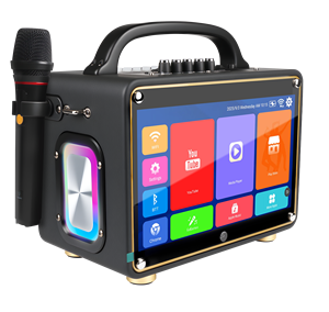 <span class=keywords><strong>ใหม่</strong></span> ksn ลำโพงคาราโอเกะไร้สายอัจฉริยะสั่งลำโพงกลางแจ้งแบบพกพาได้ลำโพงกลางแจ้งทรงสี่เหลี่ยมสำหรับงานปาร์ตี้จอใหญ่ - Product Image 3