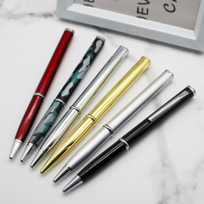 Multifunctional Tactical Ballpoint Pen Outdoor Self-Defense Metal Tool with Letter Opener Ball Pen