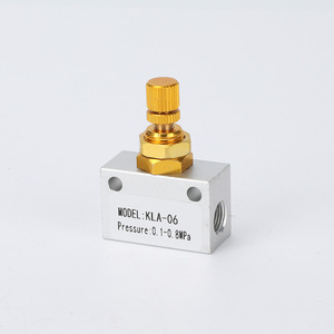 Válvula Reguladora Unidireccional de Alta Temperatura KLA, Estrutura de Bola de Control de Flujo y Aceleración Neumática KLA-06/08/10 KLA15/20 - Product Image 4