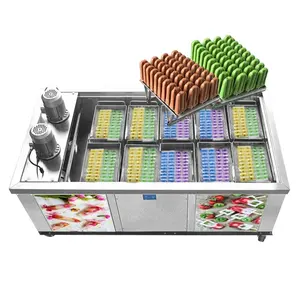 Fast delivery 10 Molds Ice lolly filling machine With ice cream sticks