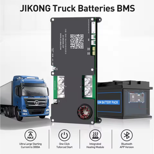 JK-QB2A8S20P jikong สมาร์ทรถบรรทุกที่ใช้งาน <span class=keywords><strong>BMS</strong></span> 8S 12V 24V 200A 2A สมดุลแอปแสดงความร้อนแบตเตอรี่ Li-ion LTO FR-4<span class=keywords><strong>วงจร</strong></span> PCB - Product Image 4