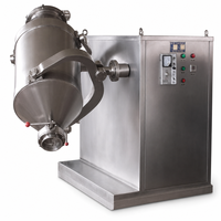 Agitateur de mouvement 3D pour protéines, mélangeur de poudre sèche 500L, machine de mélange de détergent avec SUS316L/SUS304 pour l'alimentation et les produits chimiques