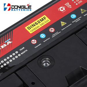 Dongle גבוהה באיכות DIN60MF רכב משאיות החל 12V 60Ah עופרת חומצה SMF רכב סוללה