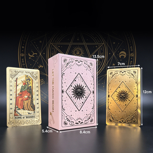 Cartas de <span class=keywords><strong>Tarot</strong></span> de Doble Cara de Alta Calidad, Resistentes al Agua, Venta al Por Mayor - Product Image 3