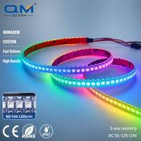 Bande LED SMD Magic RGBIC 5V 12V 24V 60 pixels 144 puces adressables programmables IP20 IP65 IP67 étanche Couleurs Rêves