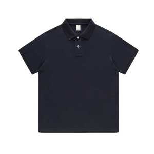 Polo promotionnel en coton respirant coupe ample pour l'été – Gris, Vert, Bleu roi, Blanc cassé, Café, Vert militaire - Product Image 2