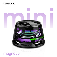 Nuevo Altavoz Magnético Mini Impermeable 5.3 de 2025, Altavoz Portátil Multifuncional con Emparejamiento, Carga USB-C, Sonido de Alta Definición
