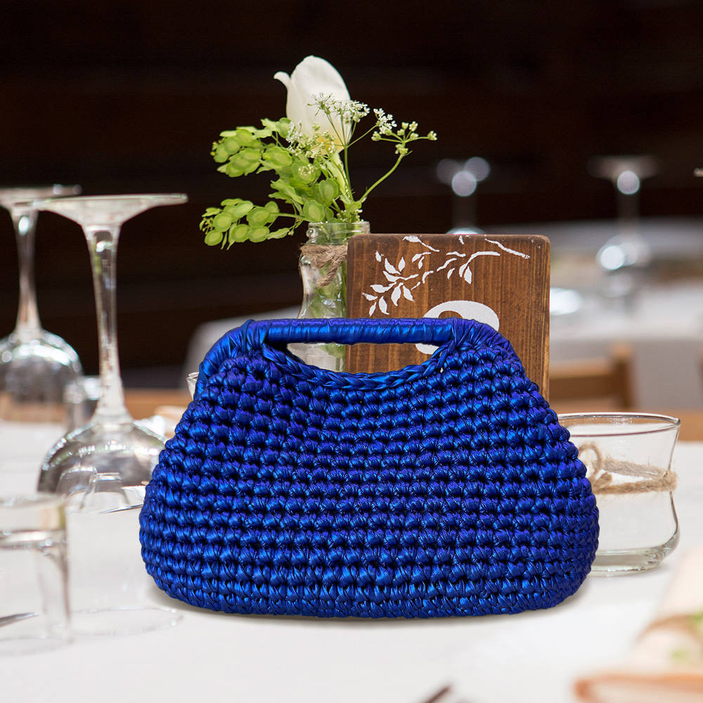 Bleu profond sans doublure