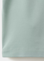 Polo en piqué de coton vert clair pour homme, coupe oversize, style décontracté, grande taille, motif brodé uni