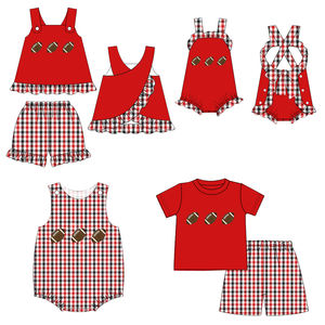 Bébé garçon fille Louisiane Collegiate Football Applique deux pièces <span class=keywords><strong>maillot</strong></span> <span class=keywords><strong>de</strong></span> <span class=keywords><strong>bain</strong></span> violet or vichy troncs enfant en bas âge famille maillots <span class=keywords><strong>de</strong></span> <span class=keywords><strong>bain</strong></span> - Product Image 5