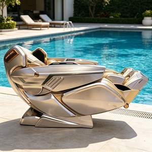 <span class=keywords><strong>2026</strong></span> AI 4D 무중력 전신 마사지 체어 PU 가죽 금속 프레임 녹방지 내구성 상업용 - Product Image 3