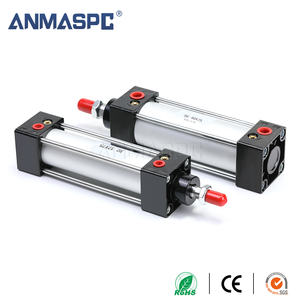 مبيعات مباشرة من المصنع لأسطوانة هوائية تلسكوبية مزدوجة الفعل عالية الجودة من سلسلة SC، أسطوانة هوائية SC80*100 - Product Image 6