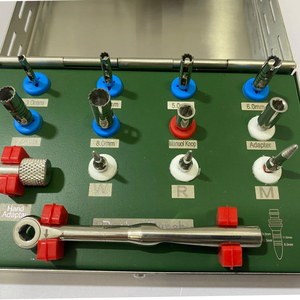 Kit de Procedimientos para Implantes Orales con Instrumentos Quirúrgicos Dentales para Colocación Clínica de Implantes, Bandeja Quirúrgica para Odontología de Implantes - Product Image 5