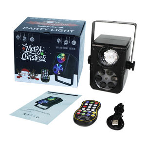 YSH Led Décoration de Noël <span class=keywords><strong>Dj</strong></span> Disco Ball Lampe avec télécommande et contrôle du son Décor de Noël Père Noël Lumières de Noël intérieures/extérieures - Product Image 6