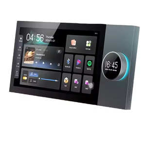 <span class=keywords><strong>Kit</strong></span> de <span class=keywords><strong>Seguridad</strong></span> Inteligente Tuya para el Hogar de 7'' con Control por Aplicación, Diseño de Barra, Panel Táctil HD, Montaje en Pared, Compatible con Zigbee, 6 Idiomas, EE. UU. - Product Image 2