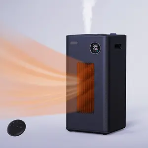 斗河工厂价格1800W 2000W恒温器大房间陶瓷家用电热风加热器加湿器