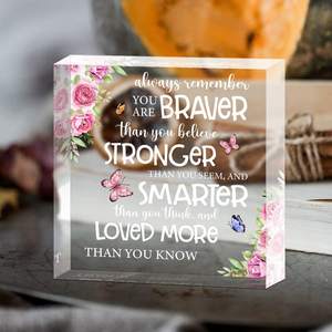 Regalos cristianos acrílicos <span class=keywords><strong>para</strong></span> mujeres Regalos inspiradores con versículo de la Biblia y oraciones Regalos religiosos/DE LAS Escrituras Pisapapeles - Product Image 3