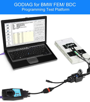 Plataforma de Prueba GODIAG FEM BDC para Programación de BMW, Compatible con Todas las Llaves Perdidas, Funciona con Lonsdor Autel VVDI2 CGDI ACDP